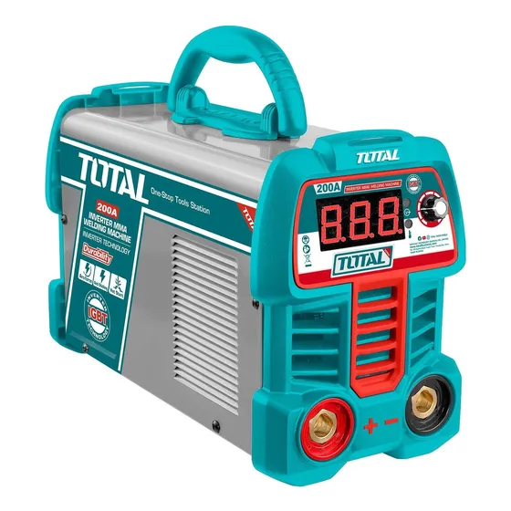 Soldadora Igbt Inverter Total Mma 200a Electrodo, Industrial