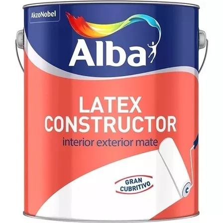 Latex Alba Constructor Int/ext Mate X 20lt. - New Life