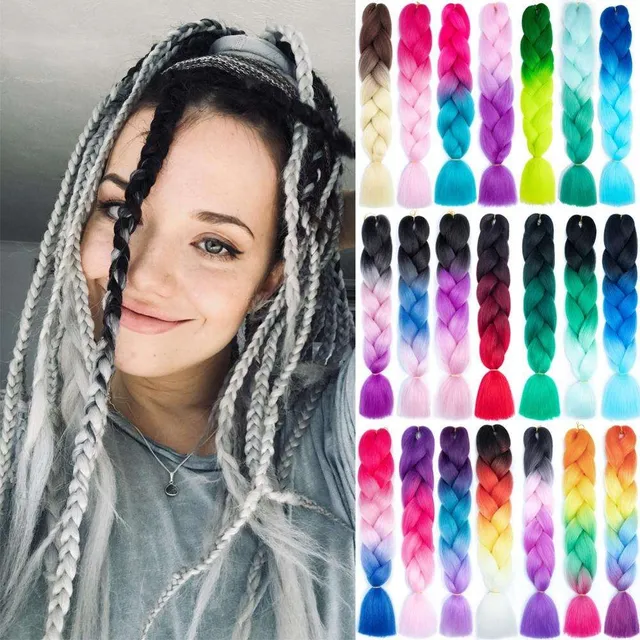 Extensiones Cabello Kanekalon Sintetico Para Trenza Africana