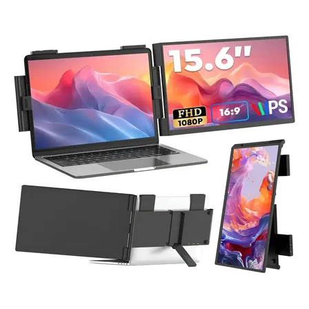 Monitor Portátil Dual Tela 15.6 Fhd 1080p 60hz Usb-c/hdmi