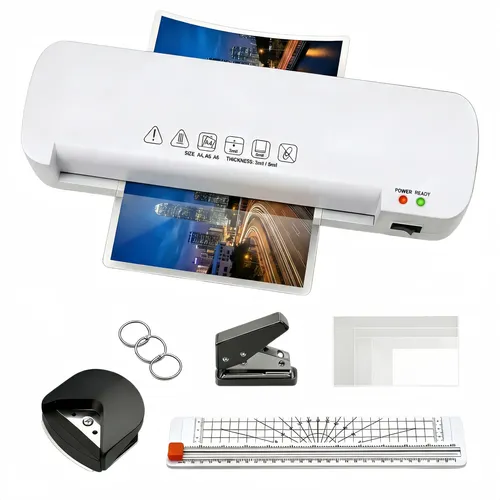 Plastificadora Laminadora Refiladora Lorben 5x1 A4 Documento