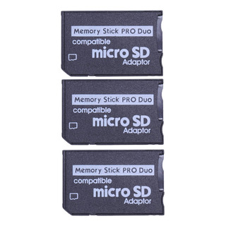 Adaptador Crystally-3x Memory Stick Pro Duo Microsd Tf A Ms Adaptador Crystally-3x Memory Stick Pro Duo Microsd Tf A Ms