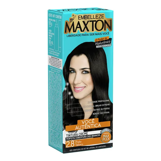 Tintura Creme Para Cabelo Maxton Embelleze - Escolha Sua Cor