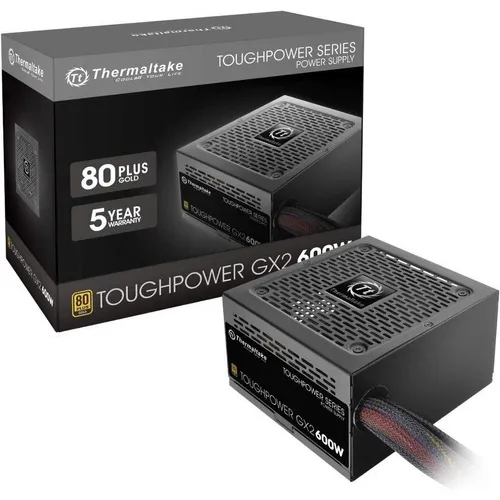 Fuente Thermaltake Toughpower Gx2 600w 80+ Gold