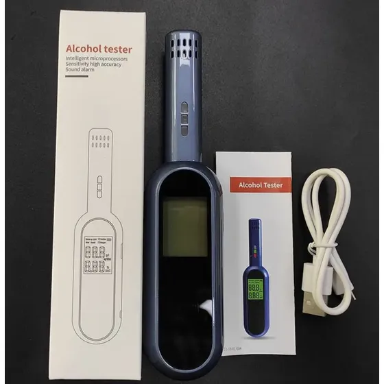 Alcoholimetro Probador Portatil Profesional Recargable