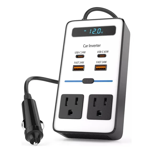 Convertidor Inversor De Corriente Para Auto 12v A 110v 200w
