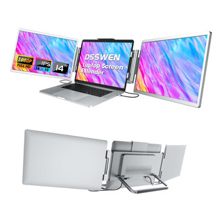 Extensor De Monitor De Laptop De Pantalla Triple - 14 Fhd Ip Extensor De Monitor De Laptop De Pantalla Triple - 14 Fhd Ip