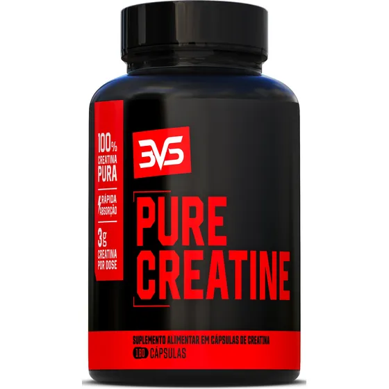 Creatina 100% Pura Monohidratada 3g De Creatina Na Dose 180c