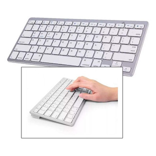Teclado Sem Fio Bluetooth Para iMac Macbook iPad iPhone Note Teclado Sem Fio Bluetooth Para iMac Macbook iPad iPhone Note
