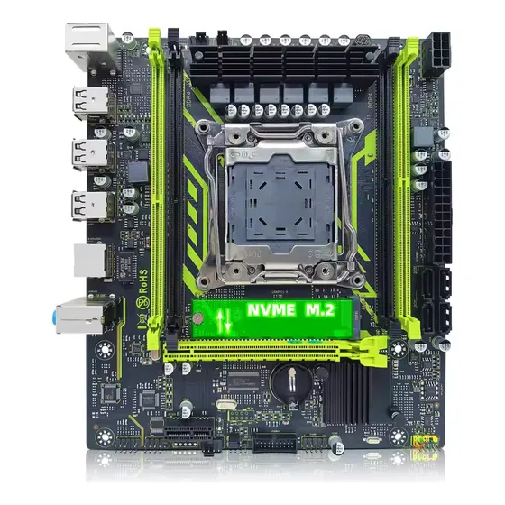 Tarjeta Madre Zsus X99-8d4 Con Lga2011-3 Zeon