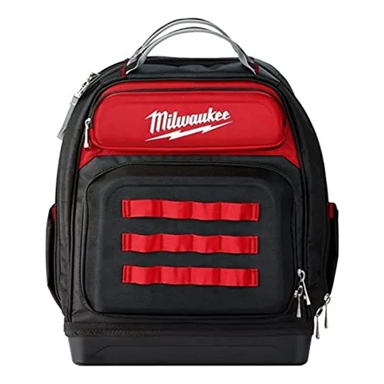 Mochila Para Herramientas Base Rigida Milwaukee 48-22-8201 Color Negro