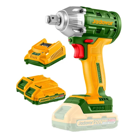 Llave De Impacto 1/2 20v S/carbones 2 Bat Jdcd1512 Jadever 