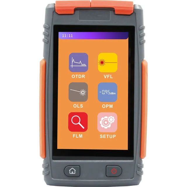 Mini Otdr 1310/1550 Nm 22/20 Db 60 Km Con Opm/vfl/ols