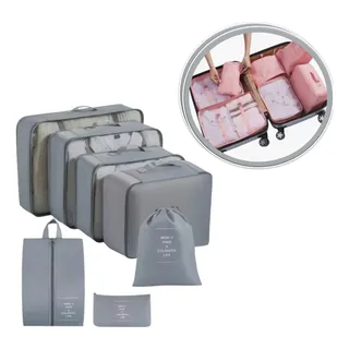 Bolsa Armazenamento Organizador Look Viagem Kit Necessaire Bolsa Armazenamento Organizador Look Viagem Kit Necessaire
