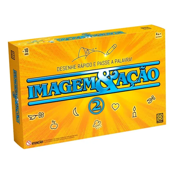 Jogo de Tabuleiro Imagem & Ação 2 Grow