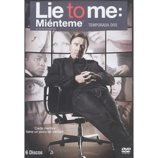 Lie To Me Miénteme Temporada 2 | Dvd Tim Roth Serie Nueva