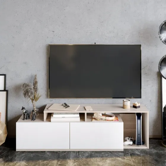 Mueble Mesa Rack Tv Led 1,60mt Diseños Unicos