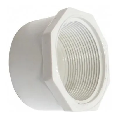 Tapa Pvc 3/4 Rosca Agua Fria Agua Blanca Tubrica 50 Unid