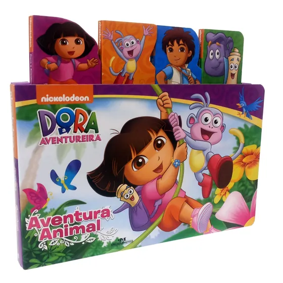 Dora, a Aventureira: Aventura animal, de Nickelodeon. Nick Gift Editorial Editora Melhoramentos Ltda., capa dura em português, 2014