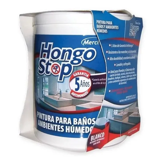 Pintura Antihongos Para Baños Hongo Stop 1 L