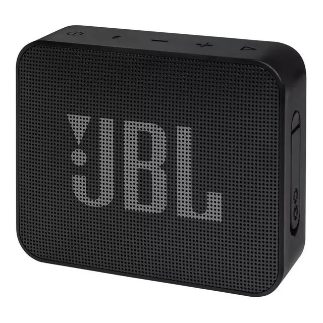 Parlante JBL JBL Go Essential Go Essential JBL-GOESBLK portátil con bluetooth waterproof negro 220V