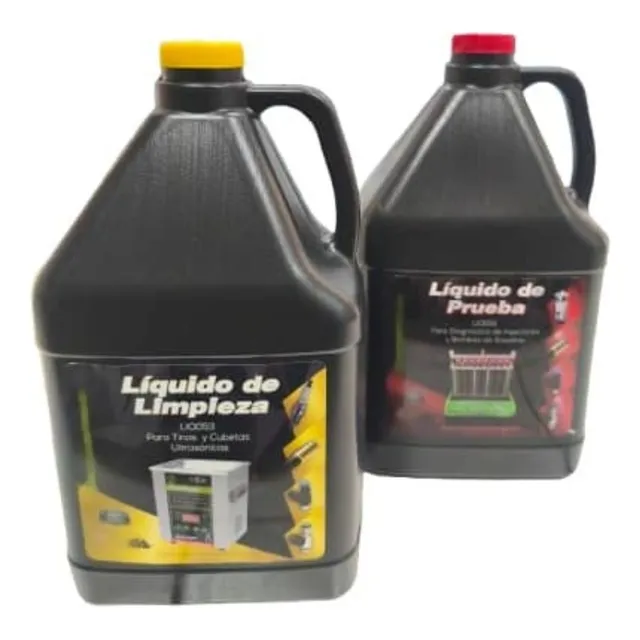 Liquido De Prueba Limpieza Inyectores Original Microfiltros 