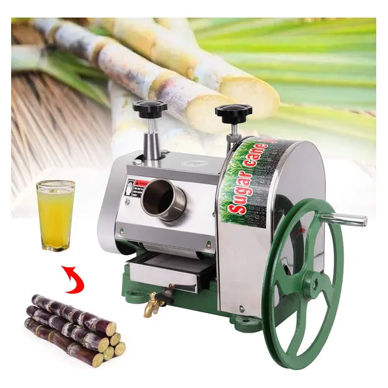 Ridgeyard Maquina Manual Jugo Caña Azucar Acero Inoxidable