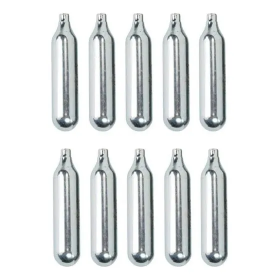 10x Capsulas Sem Rosca 16g Co2 Alimentício Cerveja Chopp