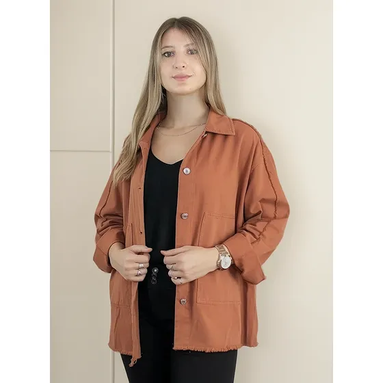 Camisa Sobrecamisa Jean Desflecada Trujillo
