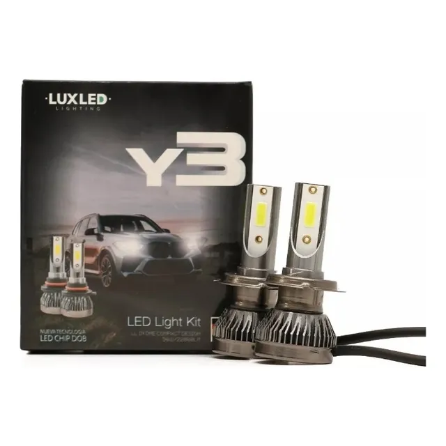 Kit Cree Led Y3 Mini H7 H4 H1 H11 H3 9006 Nuevo Chip Dob Xls