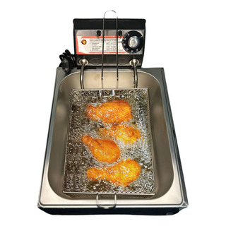 Fritadeira Elétrica Inox Cuba 5 Litros Rápida Mk Fast Shop Fritadeira Elétrica Inox Cuba 5 Litros Rápida Mk Fast Shop
