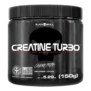 Suplemento Em PĂł Cretaina 150g Black Skull Turbo Caveira Preta Sabor Sem Sabor Suplemento Em PĂł Cretaina 150g Black Skull Turbo Caveira Preta Sabor Sem Sabor