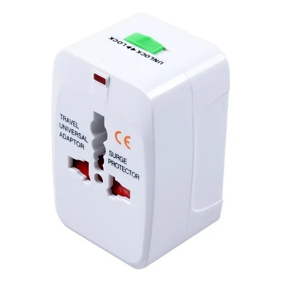 Adaptador Tomada Universal Internacional All-in-one 110V/220V