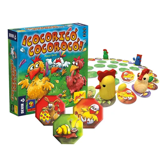 Devir Cocorico Cocoroco Juego De Mesa En Español