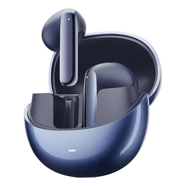 Audifonos Inalámbricos QCY HT10 Ailybuds Pro+ con Cancelación de Ruido Bluetooth 5.3 Audio de Alta Resolución LDAC y HI-RES Integrados con 6 micrófonos Conexión Multipunto IPX5 Azul