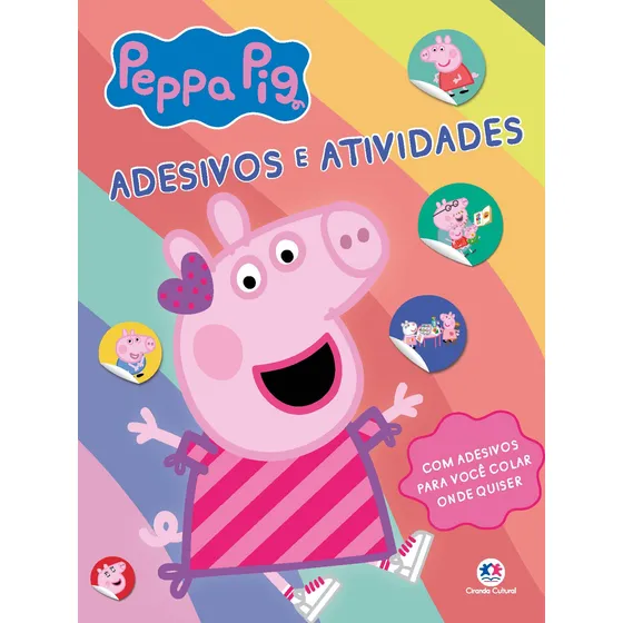 Adesivos e atividades, de Karina Freitas. Série Adesivos e atividades Editora Ciranda Cultural, capa mole, edição 1 em português, 2021