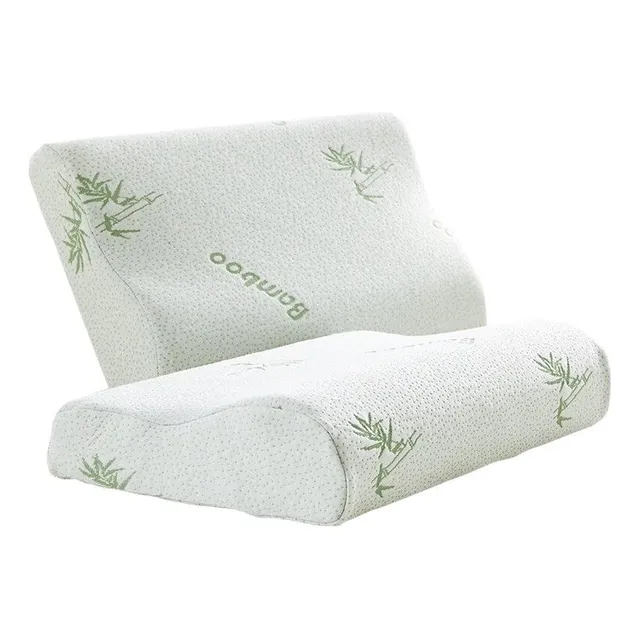 Almohada Ortopedica Ergonomica Memory Foam Con Funda Bamboo