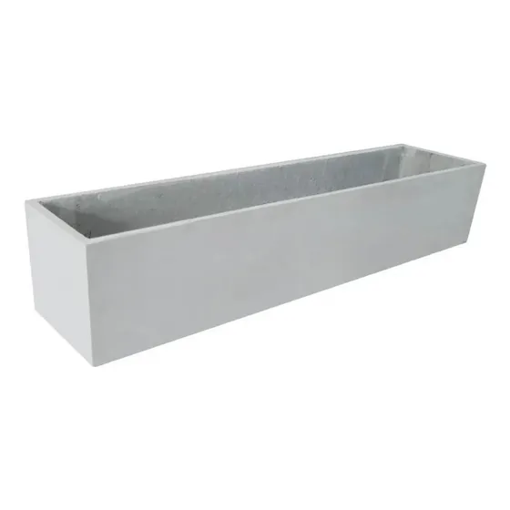 Macetero De Cemento Jardinera 100x20x20 Somos Fabricantes
