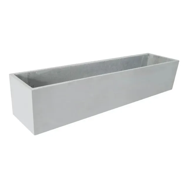 Macetero De Cemento Jardinera 100x20x20 Somos Fabricantes