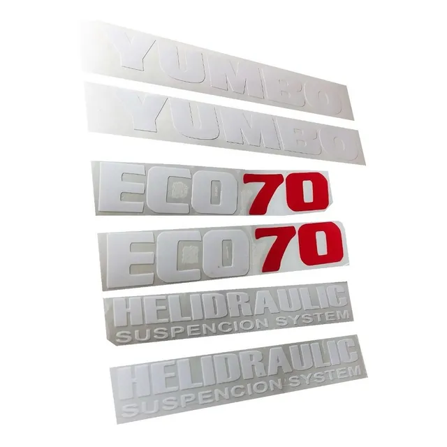 Calcomania Adhesivo Yumbo Eco 70