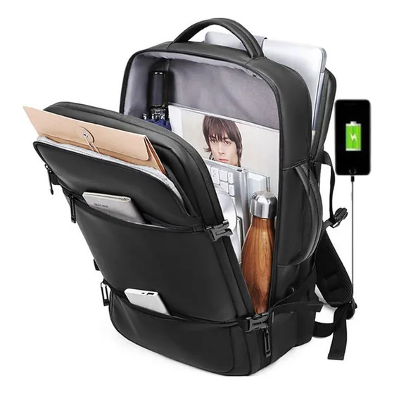 Mochila Executiva Notebook Faculdade Mala Bordo Viagem Impermeavel Reforçada - Marca Miran