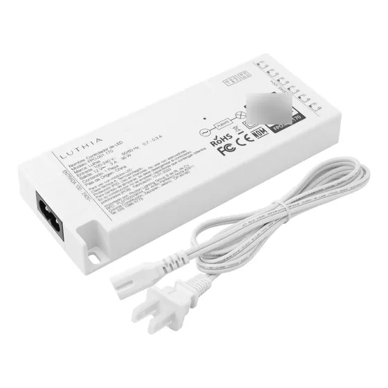 Fuente De Poder 12v O 24v 36w 6 Salidas Compatible Sensores