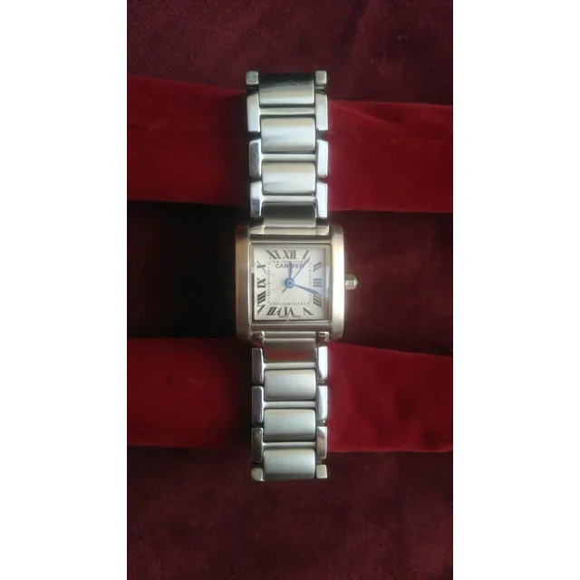 Reloj Cartier Tank Francaise Santos Mujer Adulto