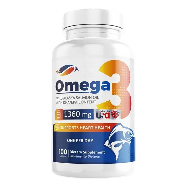 Omega 3 1360 Mg X 100 Softgels