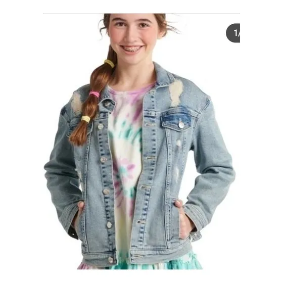 Chaqueta Para Niñas Marca Justice