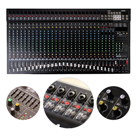 Mesa Analogica 32 Canais Sotex Sg3205ux Profissional Efeitos