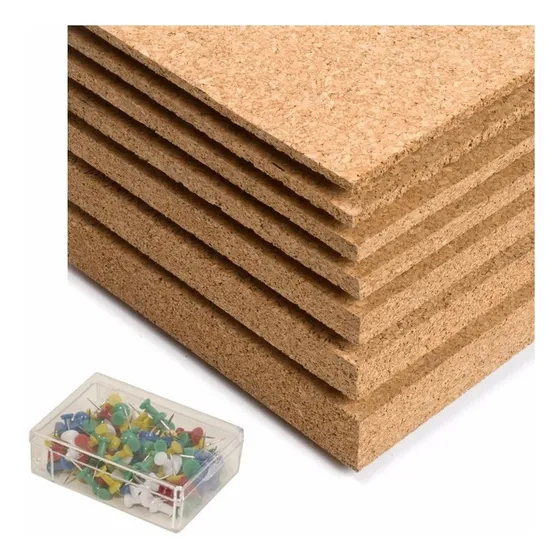 Plancha De Corcho 60x90 Espesor 4mm Tabla Acustica Cartele