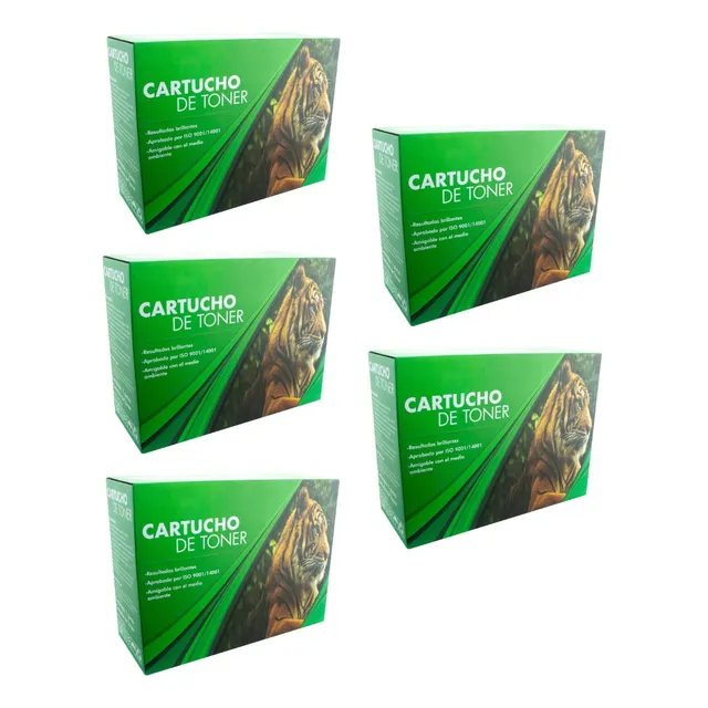 5 Pza Cf237a Toner Generico 37a Compatible Con M607