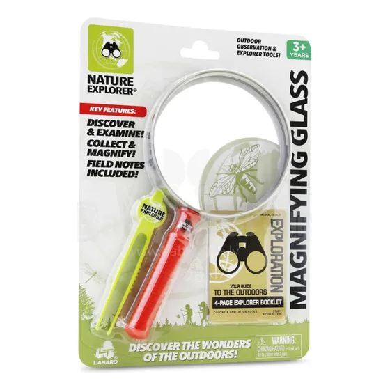 Juego Didáctico Explorador De Insectos Con Lupa Y Pinza