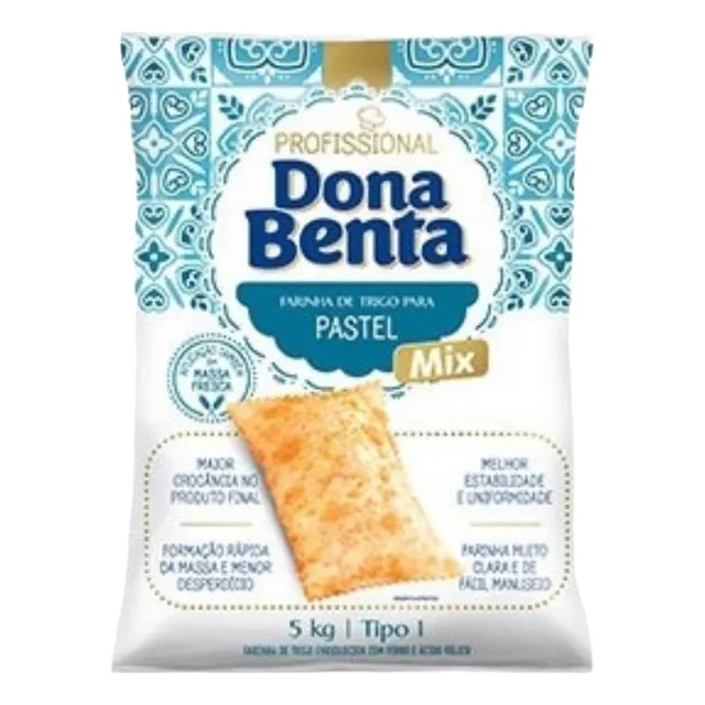 Farinha Trigo Pastel Dona Benta Prof 5kg